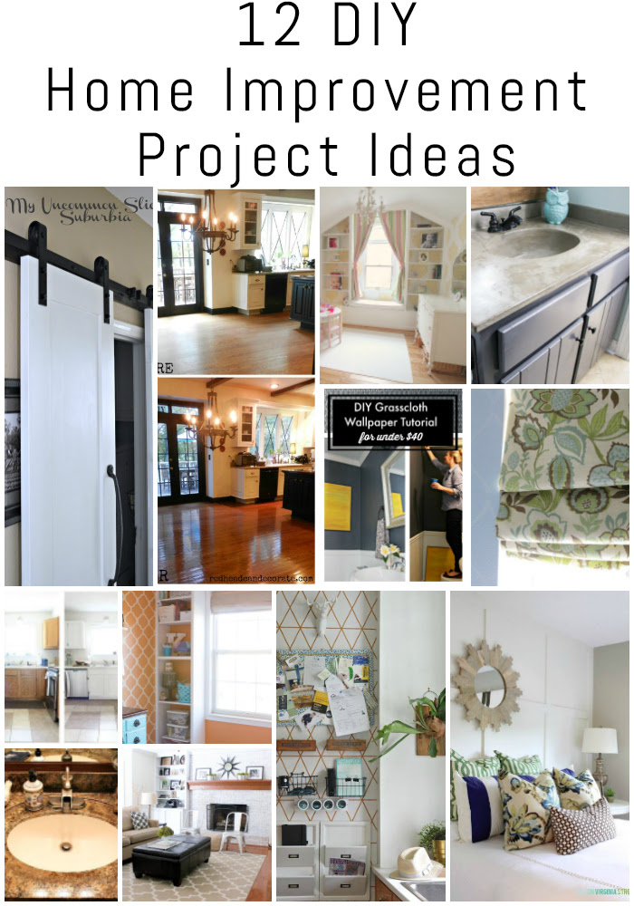 12 DIY  Home  Improvement Project Ideas  The DIY  Housewives 