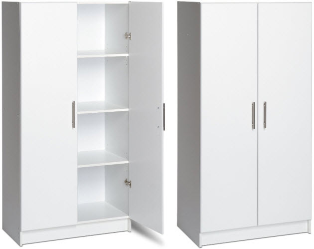White storage cabinets with doors | FindaBuy