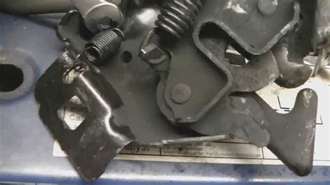 This process should be similar . Replace Broken Hood Latch (demonstrated on a Ford Ranger