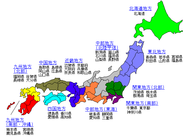 県の下位区分