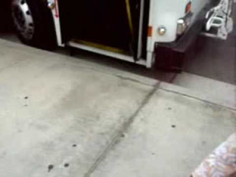 Outbound And Inbound Ramp Operations. Wheelchair Ramp