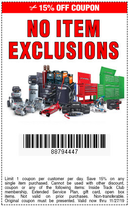 Harbor Freight Coupon Thread | Page 263 | The Garage Journal