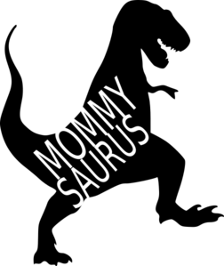 Download Dino Mommy Clip Art at Clker.com - vector clip art online ...