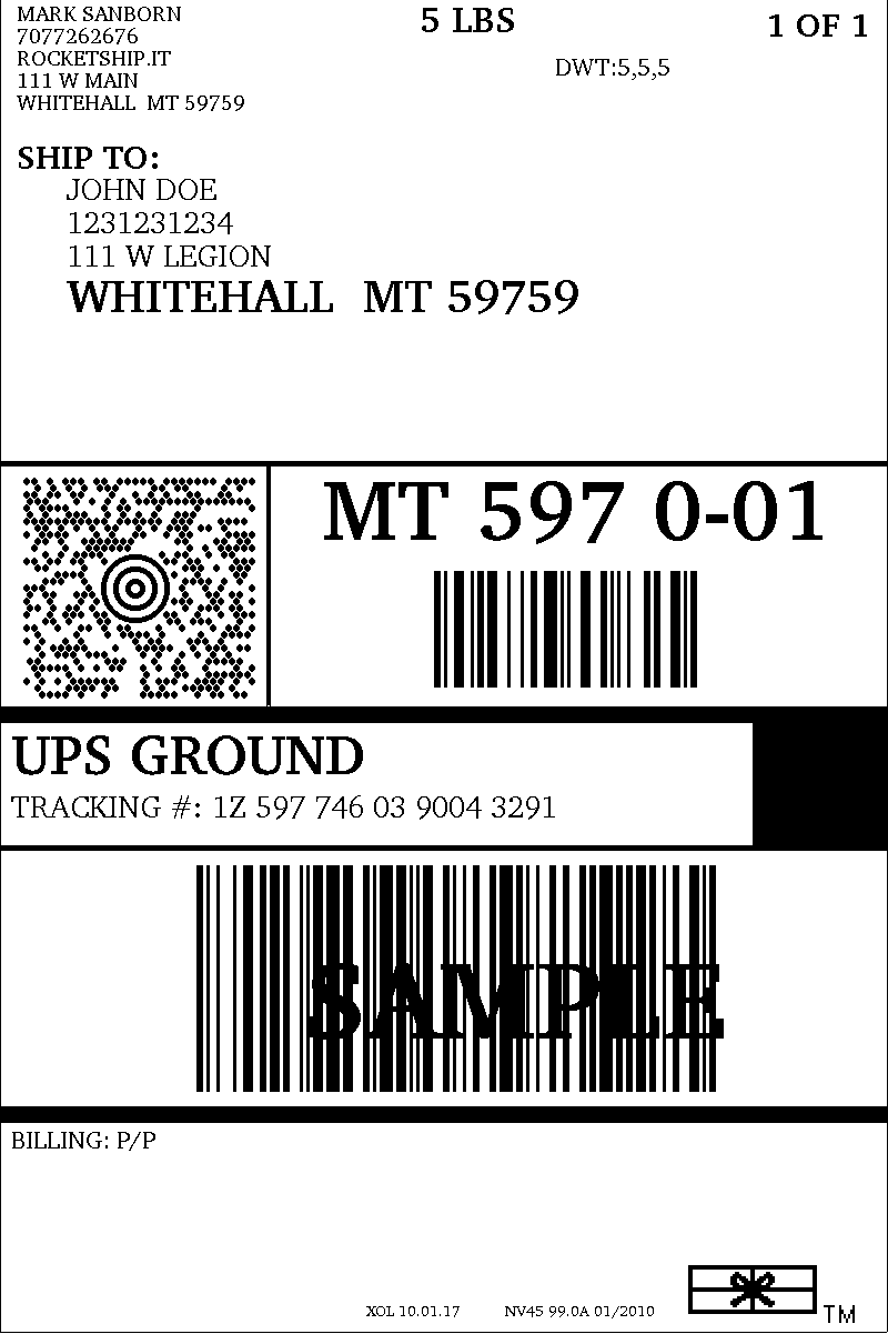 UPS Shipping API - RocketShipIt™ for UPS