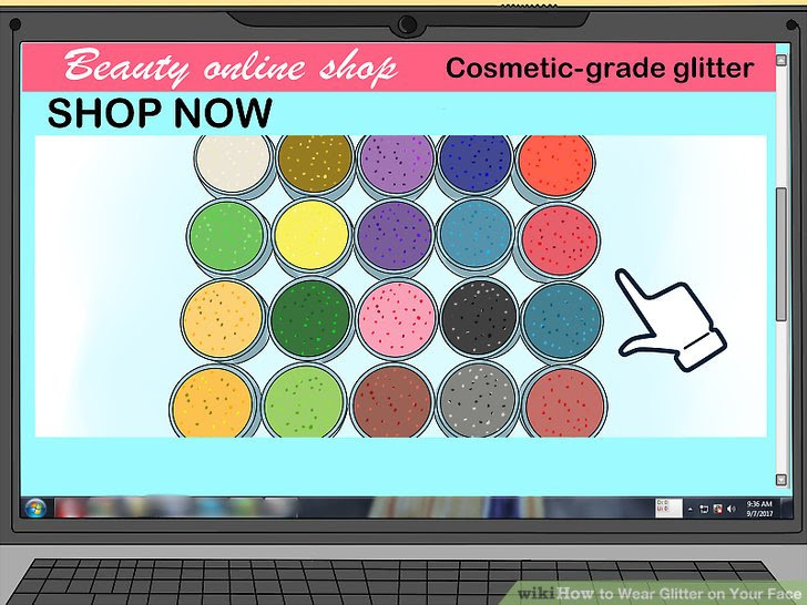 Wear Glitter on Your Face Step 10.jpg