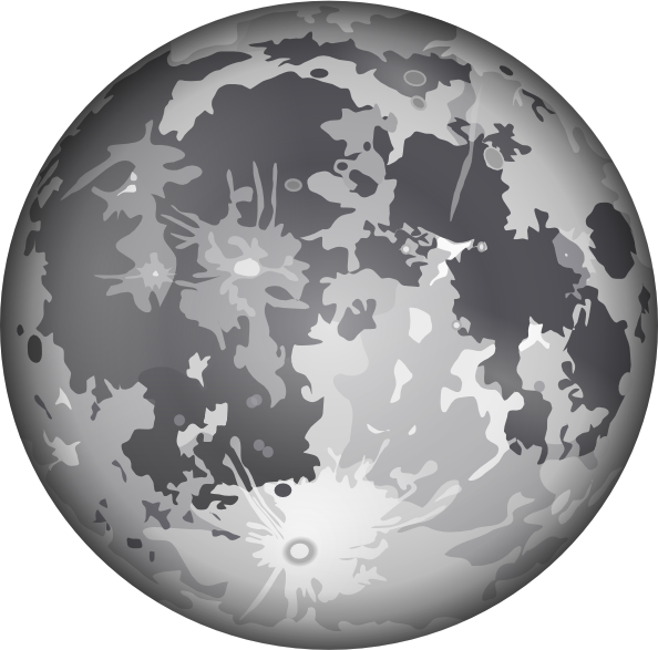 Download The Moon Clip Art at Clker.com - vector clip art online ...