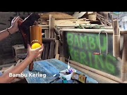 Ide Unik Kreasi Lampu Hias Dari Akar Kayu Dan Bambu, Paling Seru!