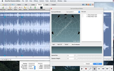 nch wavepad audio editor masters edition  macosx az