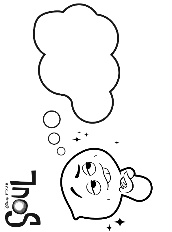Kids-n-fun.com | Coloring page Soul 22 and Dream Thinker