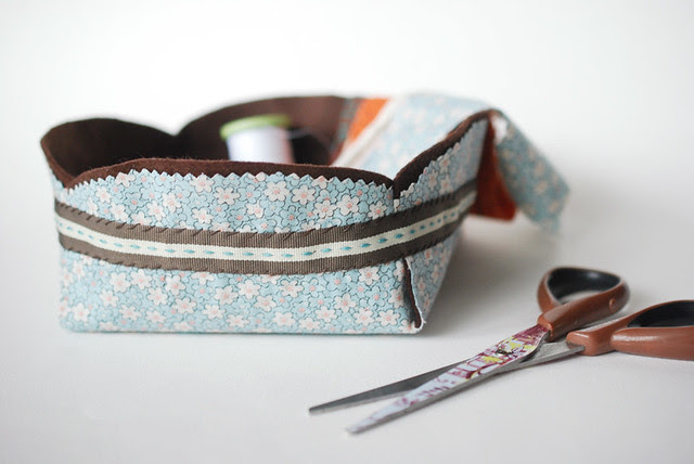 Fabric Berry Basket