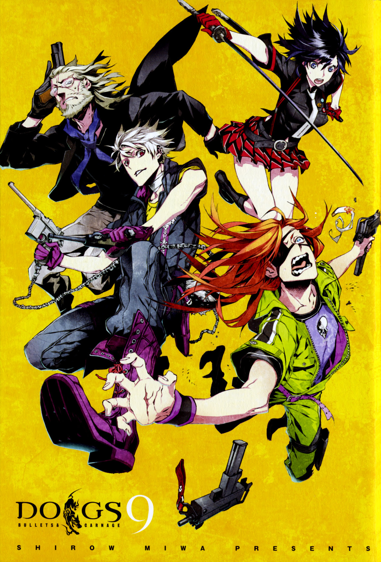 Dogs Bullets And Carnage Badou Nails Naoto Fuyumine Haine Rammsteiner Mihai Mihaeroff Minitokyo