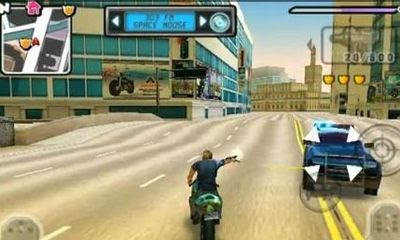 Screenshots of the Gangstar: Miami Vindication for Android tablet, phone.