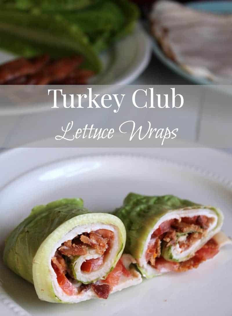 Healthy Low Carb Turkey Club Lettuce Wraps