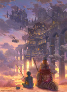 街 ファンタジー 背景 Pixiv年鑑 B