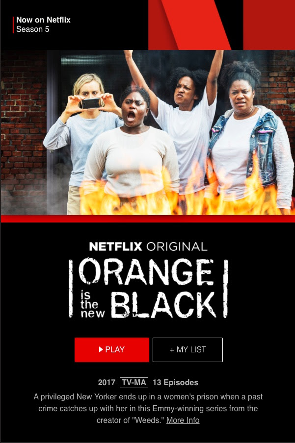 netflix triggered email