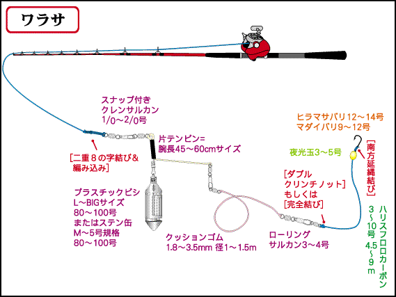 ハマチの仕掛け 和歌山 海釣り 楽天ブログ