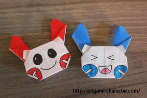 折り紙 ポケモン モンスターボールの折り方 キャラクター折り紙 Com