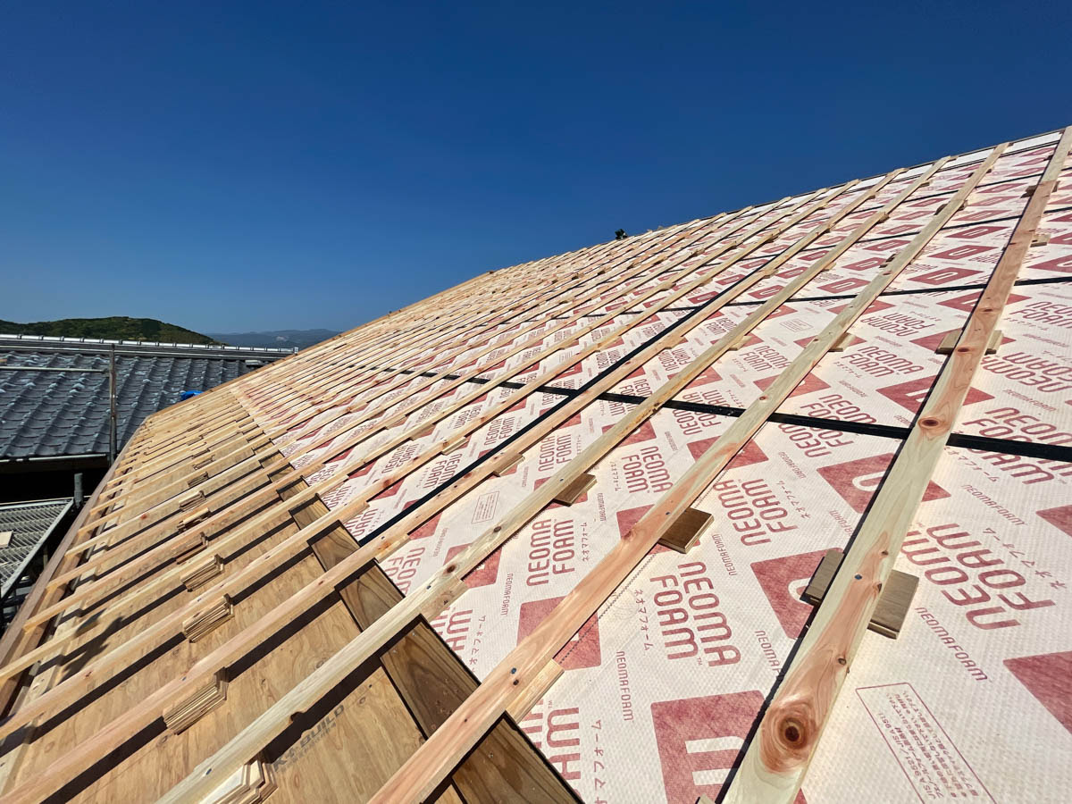 古民家リノベーション Diy 屋根を断熱 防水する方法