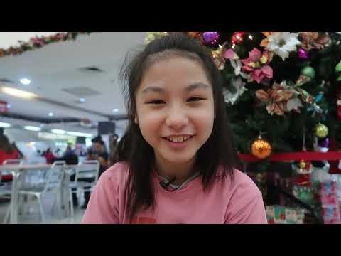 NEVER ENDING CHRISTMAS CHALLENGES PART 4 | 'Kumanta sa Mall' | Aurea & Alexa