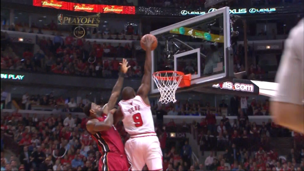 lebron james heat dunking. dunking on LeBron James,