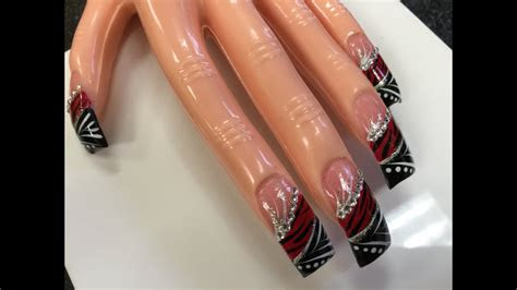 duck nails  art nails design part  youtube