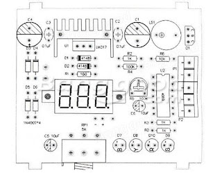  Adjustable Voltage Power Supply Board Kit With Case 220v