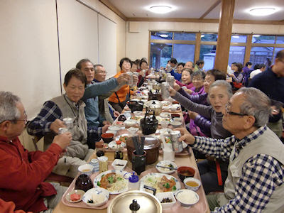 35周年記念山行ー涸沢