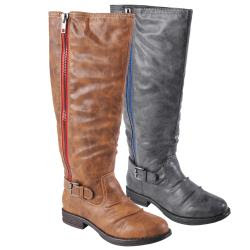 Madden Girl by Steve Madden Women's 'Zandora' Zippered Mid-calf Boots ...