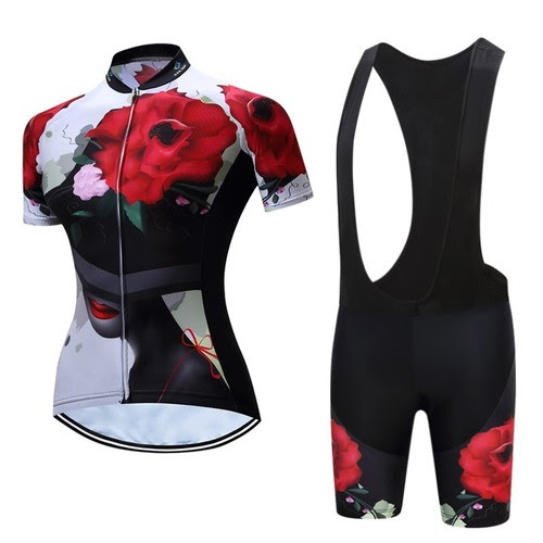 Rose Women S Cycling Kits Road Bike Bicycle Short Sleeve Jersey Bib Shorts Sets Jersey Pant Short Sets