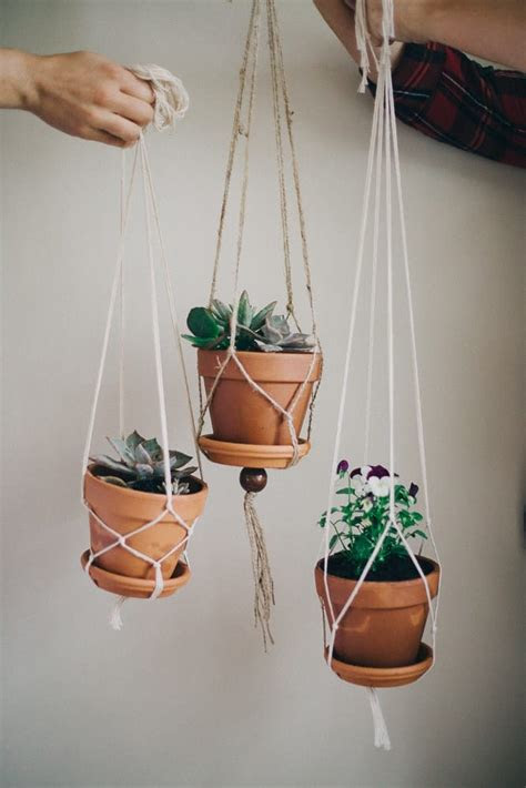 The tricky thing when it comes to . DIY Macrame Plant Holders: A Chic Way to Hang Indoor Plants