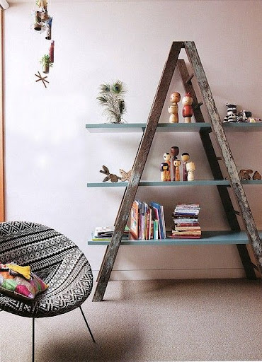 A Shaped Bookshelf