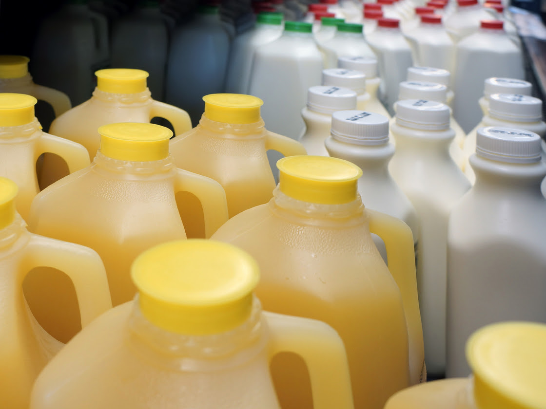 The expiration date on foods like orange juice and even milk aren't indicators of when those products will go bad.