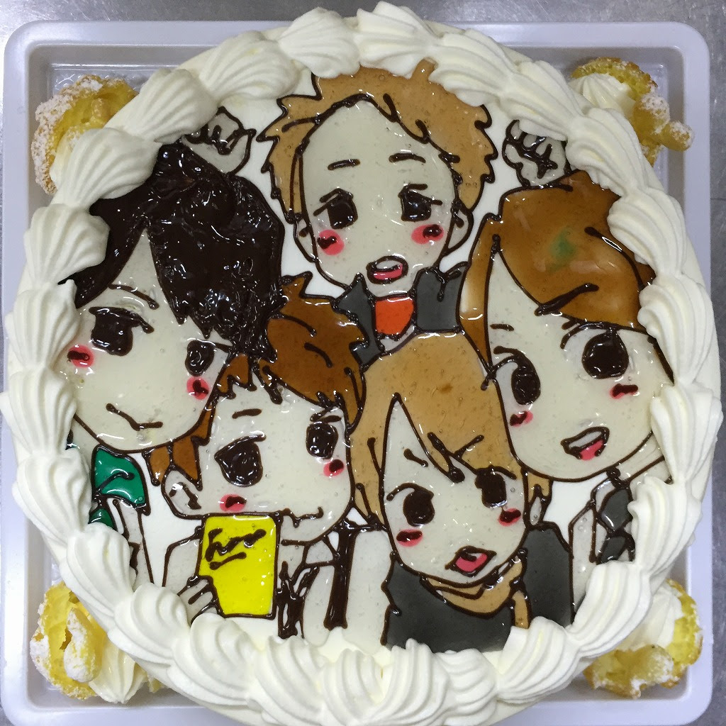 嵐 イラストケーキ O キャラクターケーキなら Dia ダイア 京都市右京区 ロールケーキ バースデーケーキ