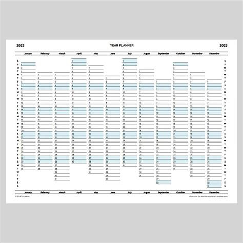 Webour free 2023 yearly calendar templates have weeks that start on sunday and are based on gregorian calendar. 2023 calendar free printable excel templates calendarpedia 2023 year