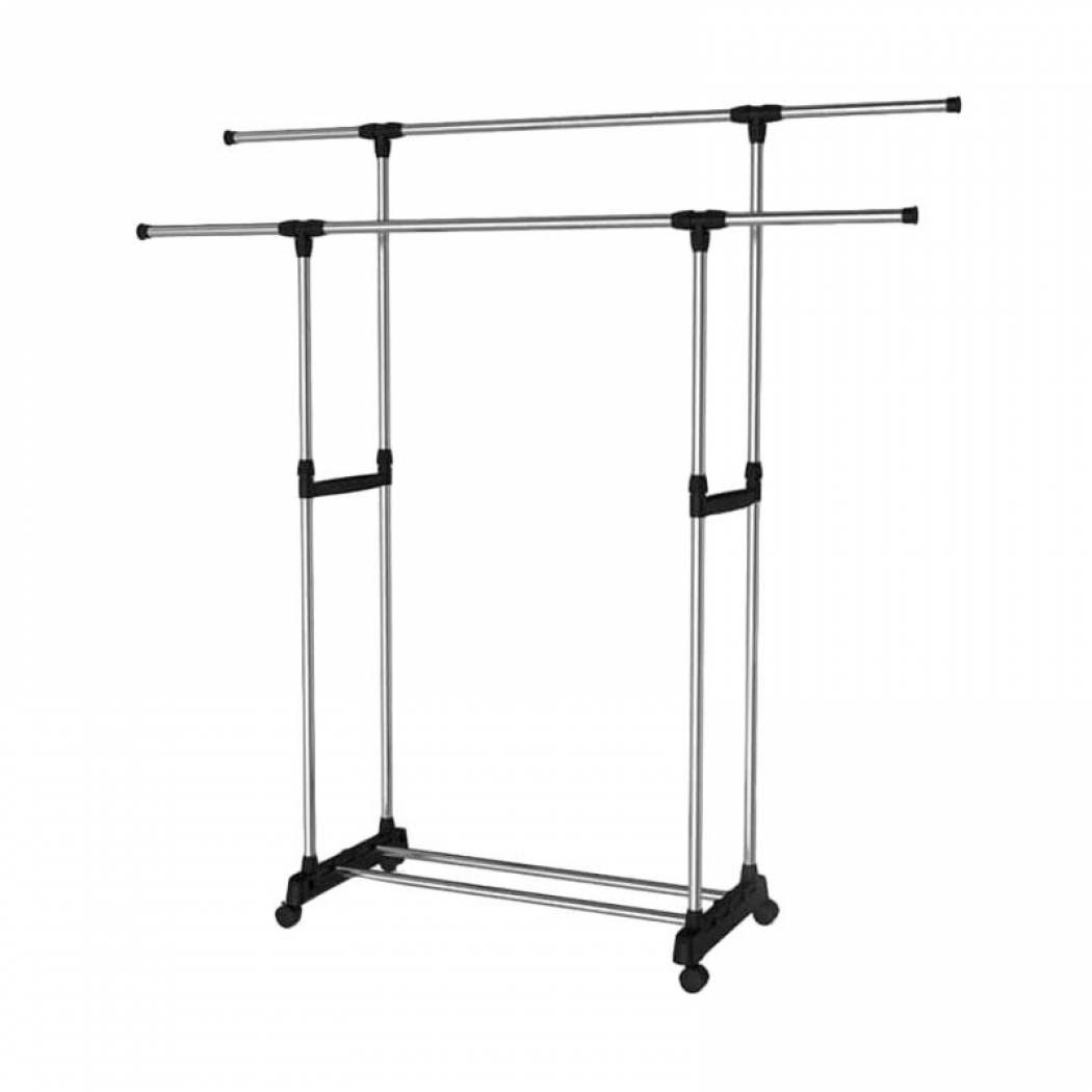Standing Hanger Double Rak Gantungan Pakaian Baju Standing Hanger Double Rak Gantungan Pakaian Baju