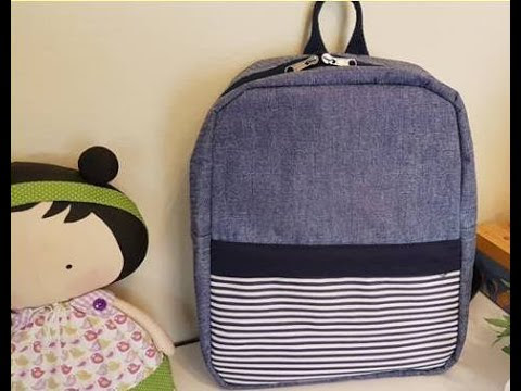 Mochila adulto e infantil " como construir o molde"