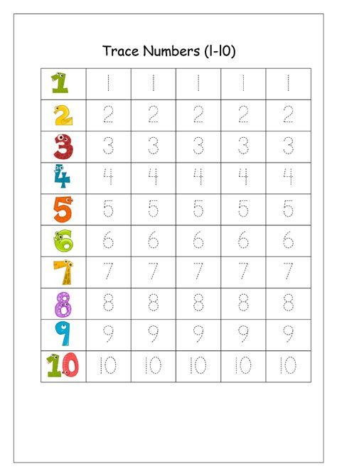 Trace number printables are best to develop fine motor skills of preschoolers. trace numbers 1 20 kiddo shelter printable number tracing