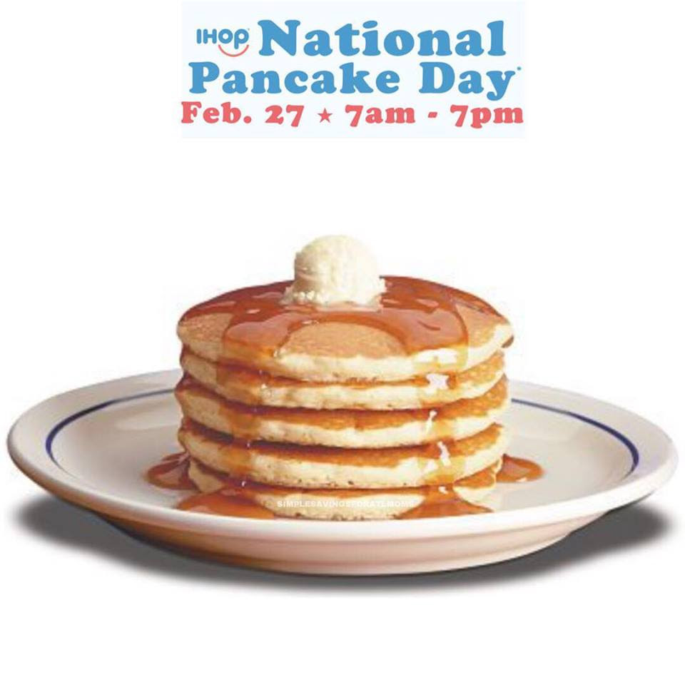 FREE IHOP SHORT STACK PANCAKE (TODAY ONLY) -
