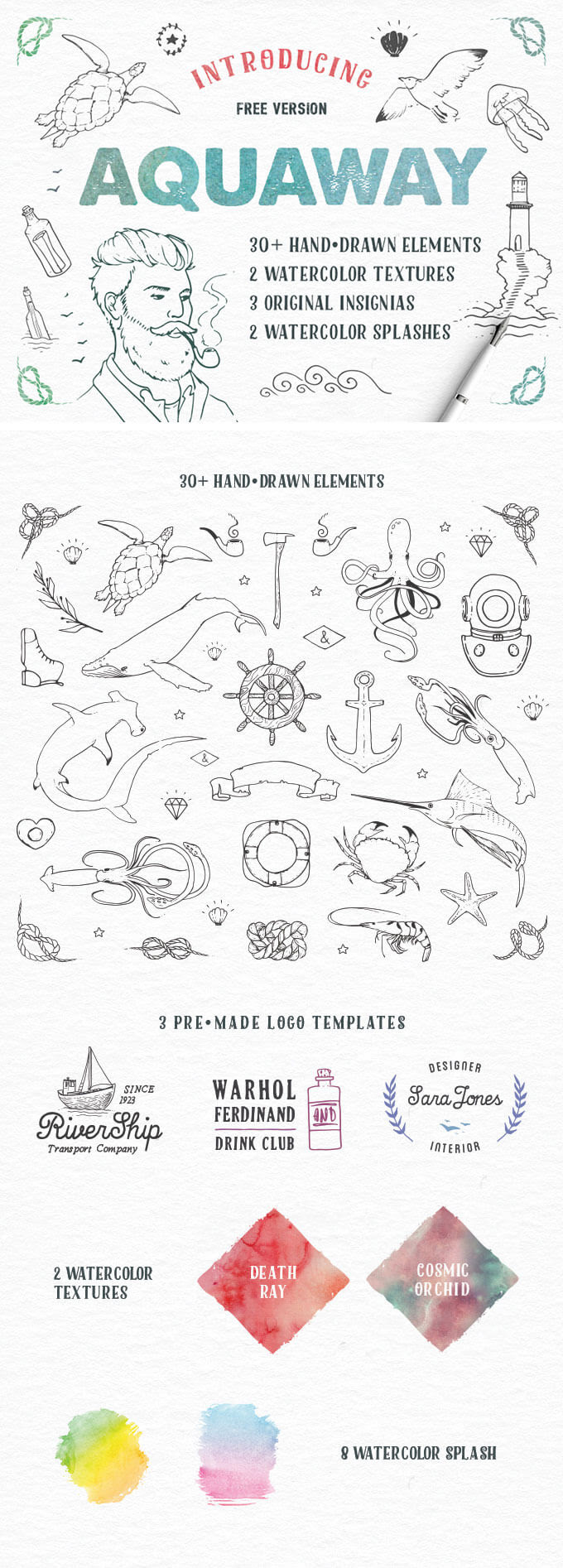 大人ナチュラルな西海岸スタイル 無料の手書きイラスト 文字フォント素材集 17年版 ためになるデザインブログまとめ