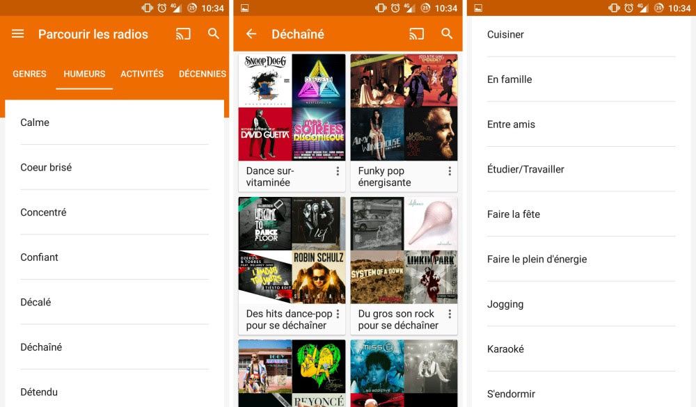 google play music songza