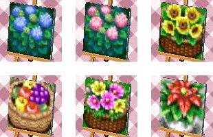 どうぶつの森 ゆの村マイデザイン カタログ Qrコードはリンク先にて 2525日記ブログ