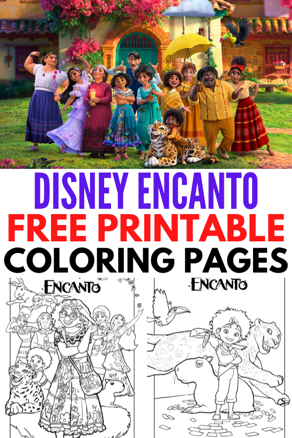 Encanto Coloring Sheets Printable