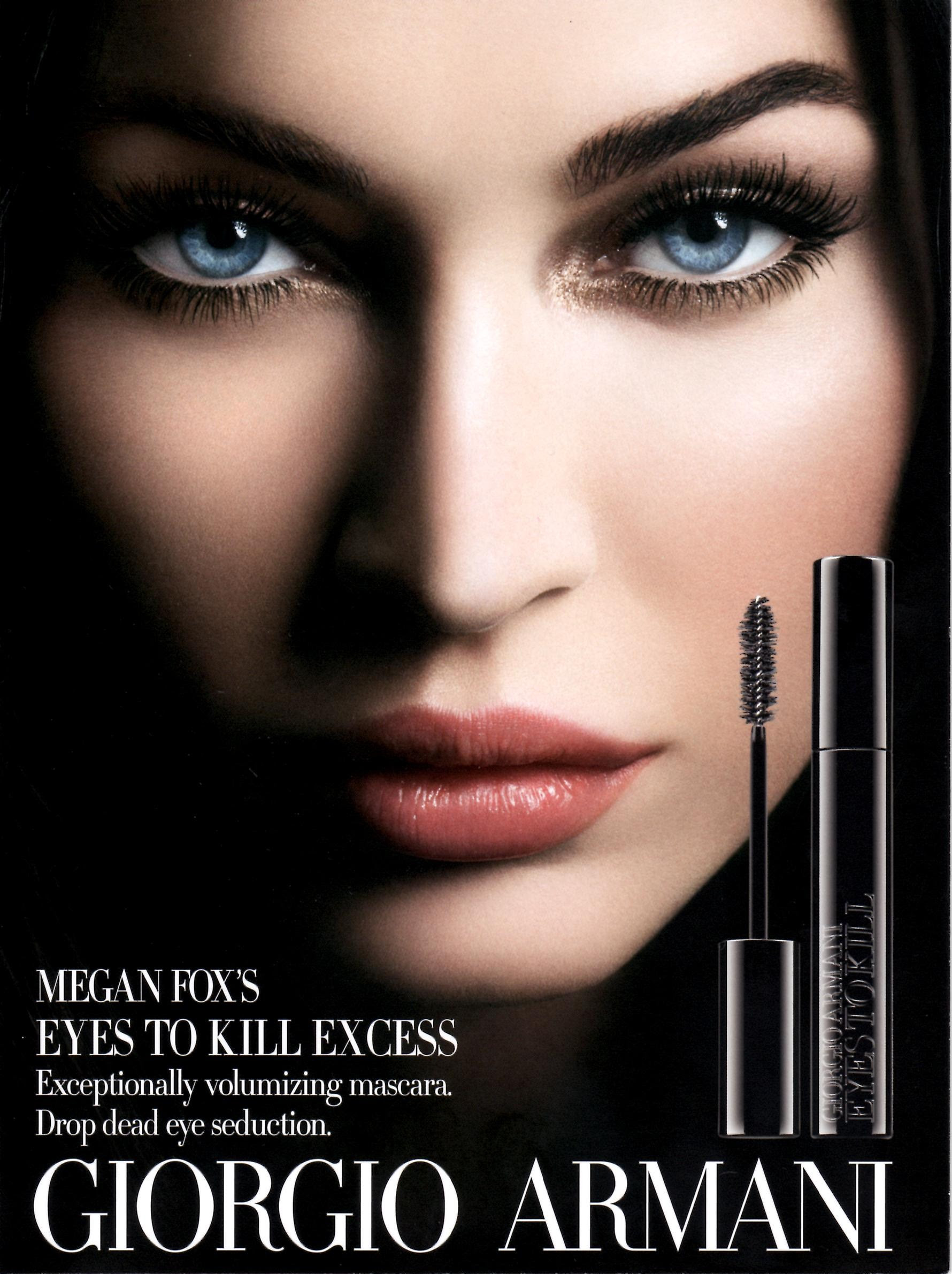 Get Megan Fox s Look for Giorgio Armani Beauty Fab Over 40 Get Megan Fox s Look for Giorgio Armani Beauty Fab Over 40