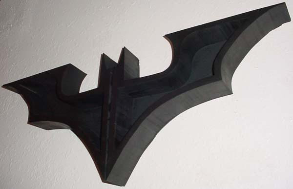 The Handmade Batman Wood Bookshelf Gadgetsin
