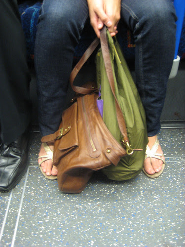 Onya Bag on the Tube