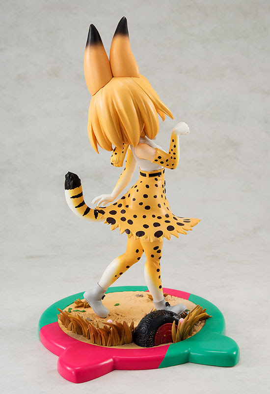 けものフレンズ サーバル 1 7 完成品フィギュア Kadokawa うみゃみゃみゃー サーバルキャットのサーバルだよ ふぃぎゅぽん Fig Pon フィギュア情報 レビュー