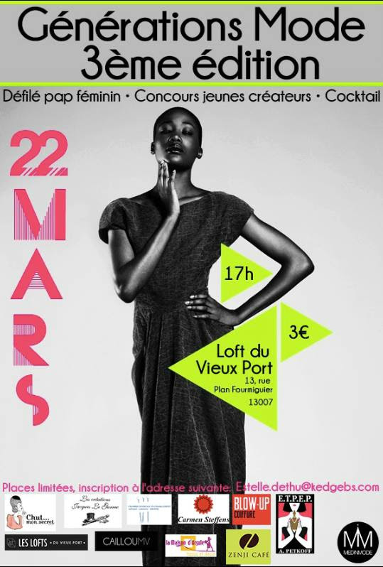 D fil concours GENERATION MODE JEUNES CREATEURS au Loft D fil concours GENERATION MODE JEUNES CREATEURS au Loft