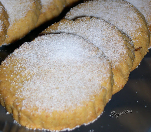 POLVORONES DE NARANJA Y GENGIBRE
