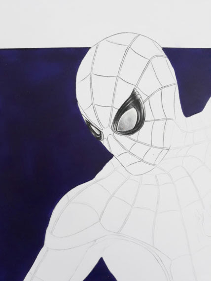Technical Tutorial 7 How To Draw A Realistic Spiderman Graph It Marker