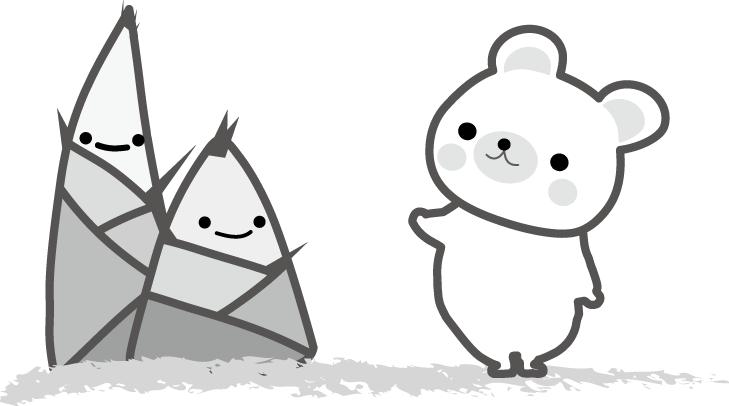 春のイラスト 竹の子 たけのこ 筍 無料イラスト